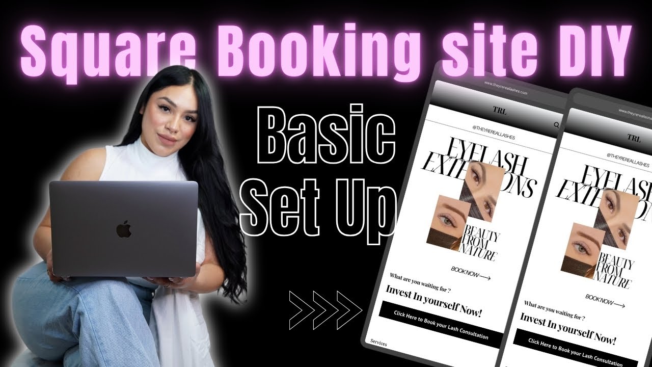 Square Booking Site Setup for Lash Techs & Beauty Pros | Clean + Easy Look Square Booking Site Setup for Lash Techs & Beauty Pros | Clean + Easy Look