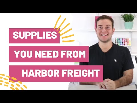 Video: ¿Harbour Freight lleva suministros de plomería?