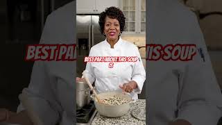 A key for making Quick and Easy No-Chop Chicken and Wild Rice Soup. #soup #cooking #recipe #food