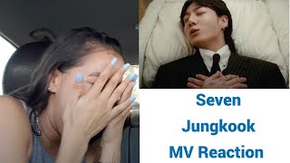 Seven by Jungkook of BTS MV Reaction!!