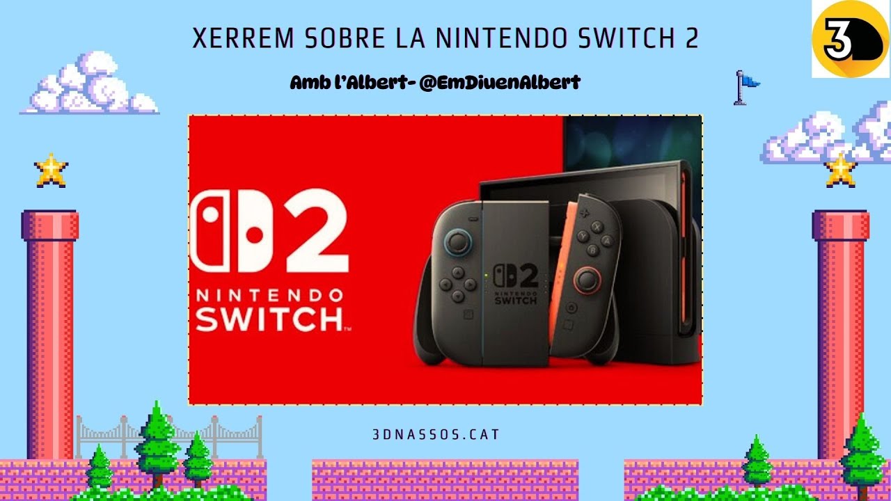 Xerrem sobre NINTENDO SWITCH 2: estratègia, novetats, potència i videojocs de sortida 🎮