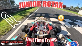 First time trying a rotax!