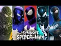 Evolution of symbiote spiderman black suit in games
