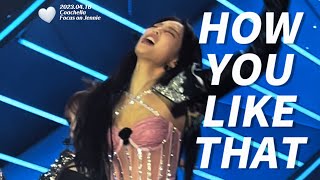 230416 JENNIE 제니- How You Like That Coachella Focus Fancam