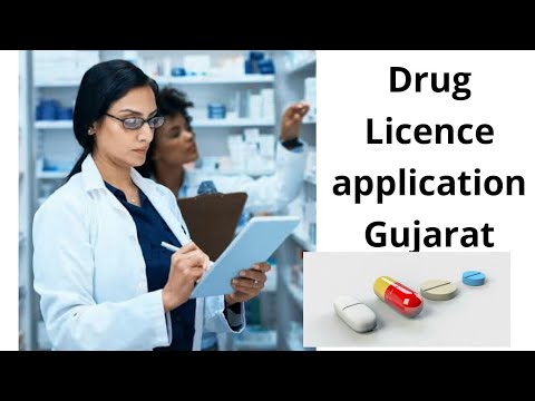 Drug Licence for Whole Sale and Retail medical/medicines  shop for Gujarat --