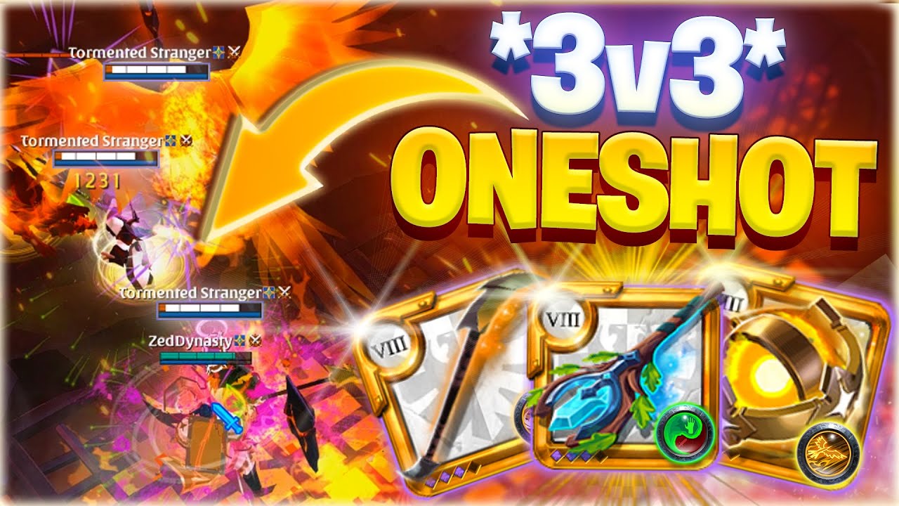 Как сделать ваншот в Abyssal Depths 3 на 3 | Albion Online