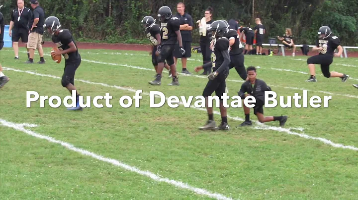 Demetrius Harper 8th grade mid-season highlight ta...