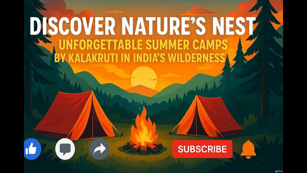 Discover Nature's Nest Unforgettable Summer Camps by Kalakrruti in India's Wilderness