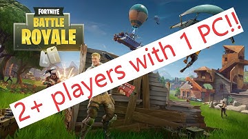 Fortnite  2+ players from a single PC!! Aster MultiSeat Software