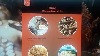 Seafood Recipe App screenshot 1
