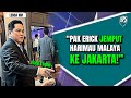 Menyala terima kasih jemputan peribadi kepada harimau malaya ke jakarta bangga berjumpa pak erick