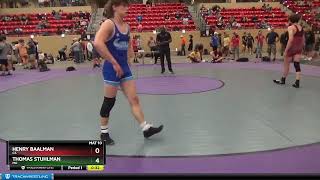 152 Lbs Cons. Round 4 - Henry Baalman, CA Vs Thomas Stuhlman, MO 9c80