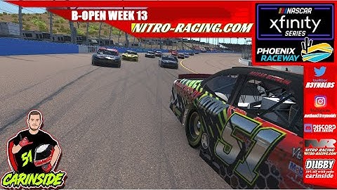 Powered by Nitro // iRacing Xfinity Phoenix (R1-Open / 3-9-23)