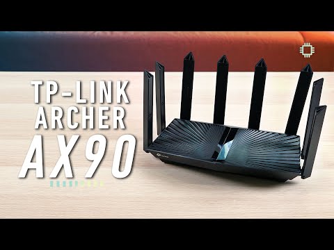 TP-LINK Archer AX90: A beefy, premium WiFi 6 router!