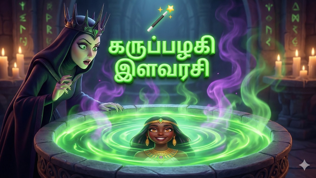 கருப்பழகி இளவரசி 👑 The Black Beauty Princess Fairy Tale in Tamil |  Princess Story in Tamil