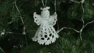 1 DE 2 COMO TEJER ANGEL NAVIDEÑO GANCHILLO CROCHET 1 DE 2 COMO TEJER ANGEL NAVIDEÑO GANCHILLO CROCHET