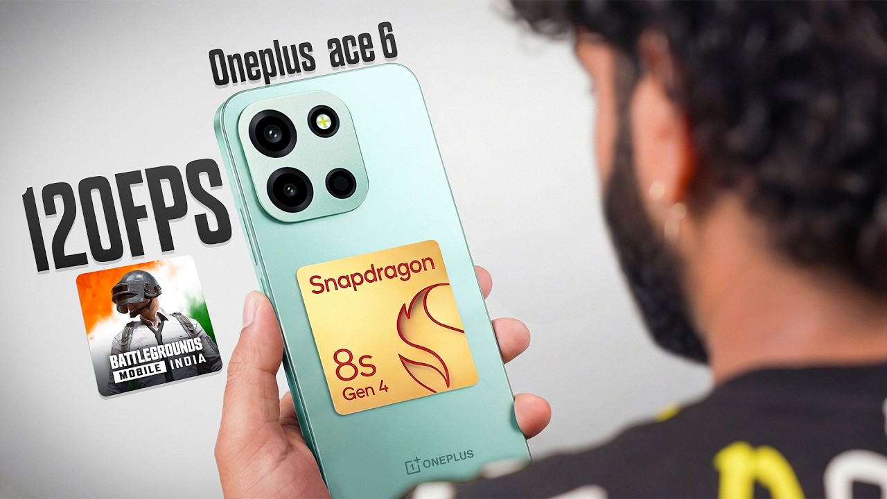 🎮 165Hz + 9000mAh Beast! OnePlus Turbo 6 Gaming Review🎮