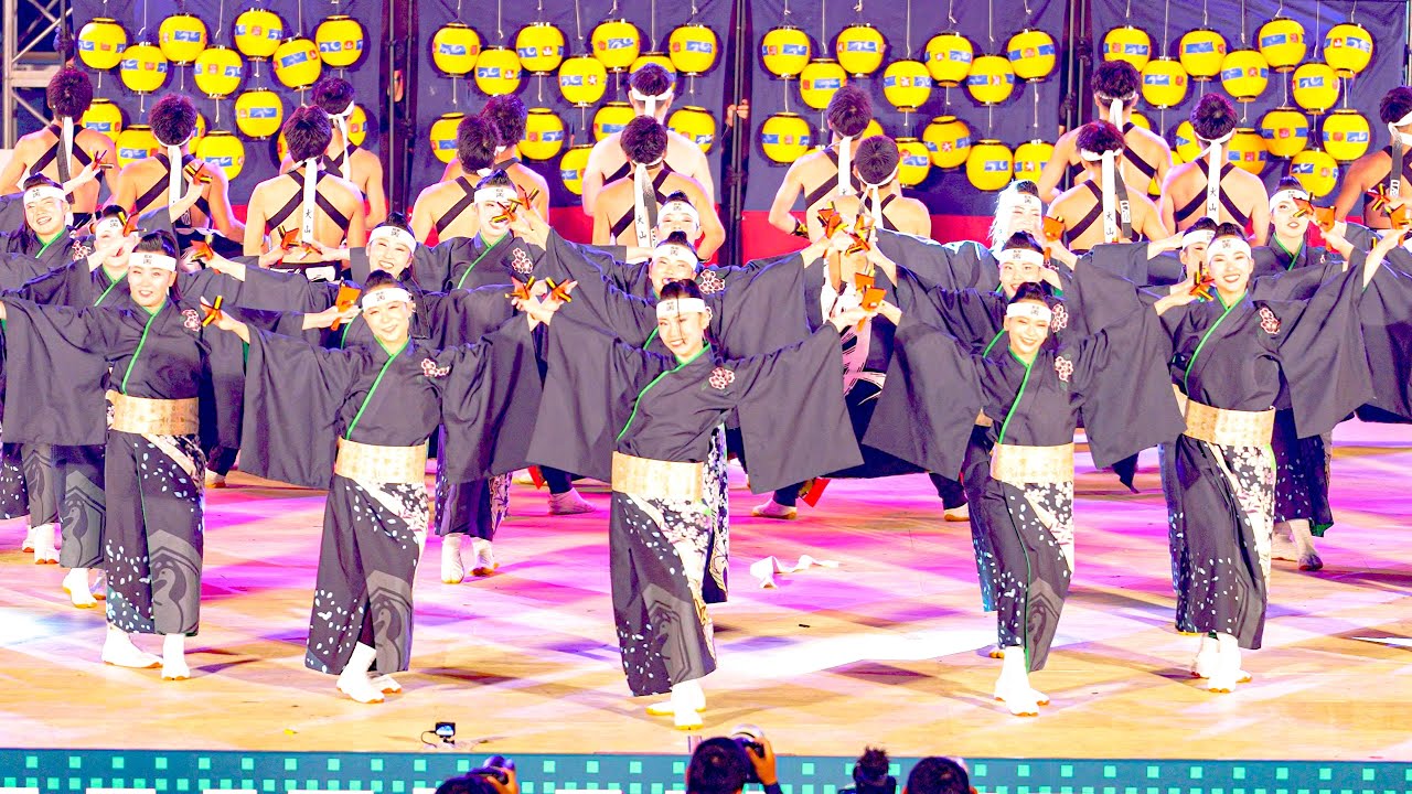 [4K] 笑゛　にっぽんど真ん中祭り 2025 どまつり 前夜祭 Exhibition (中央)