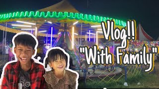 VLOG!! Jalan Jalan ke Pasar Malem With Family