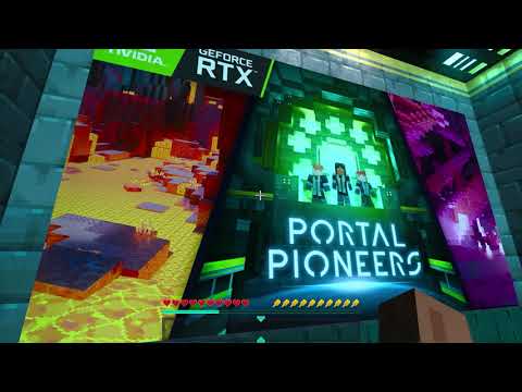 Minecraft Bedrock - Portal Pioneers RTX Map