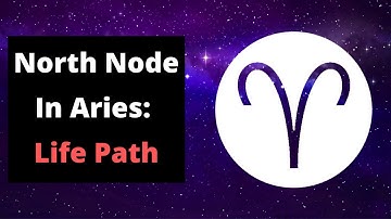 North Node In Aries ♈️  Your Life Path & Karma #Aries #NorthNode #Astrology #Mariabryan