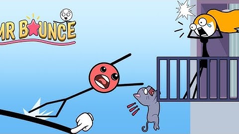 Mr Bounce Gameplay walkthrough Part 1 Game Levels 1 - 15 (Android,IOS)
