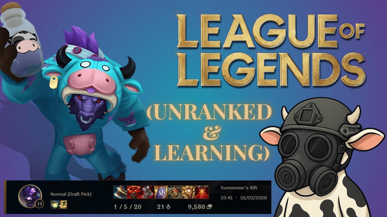 new at League and learning Alistar - one match at a time