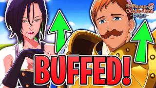 ESCANOR JUST GOT MULTIPLE HUGE BUFFS! MERLIN & WEAPON & ARMOUR ECT! NOW THE TOP DPS IN 7DS ORIGIN!?