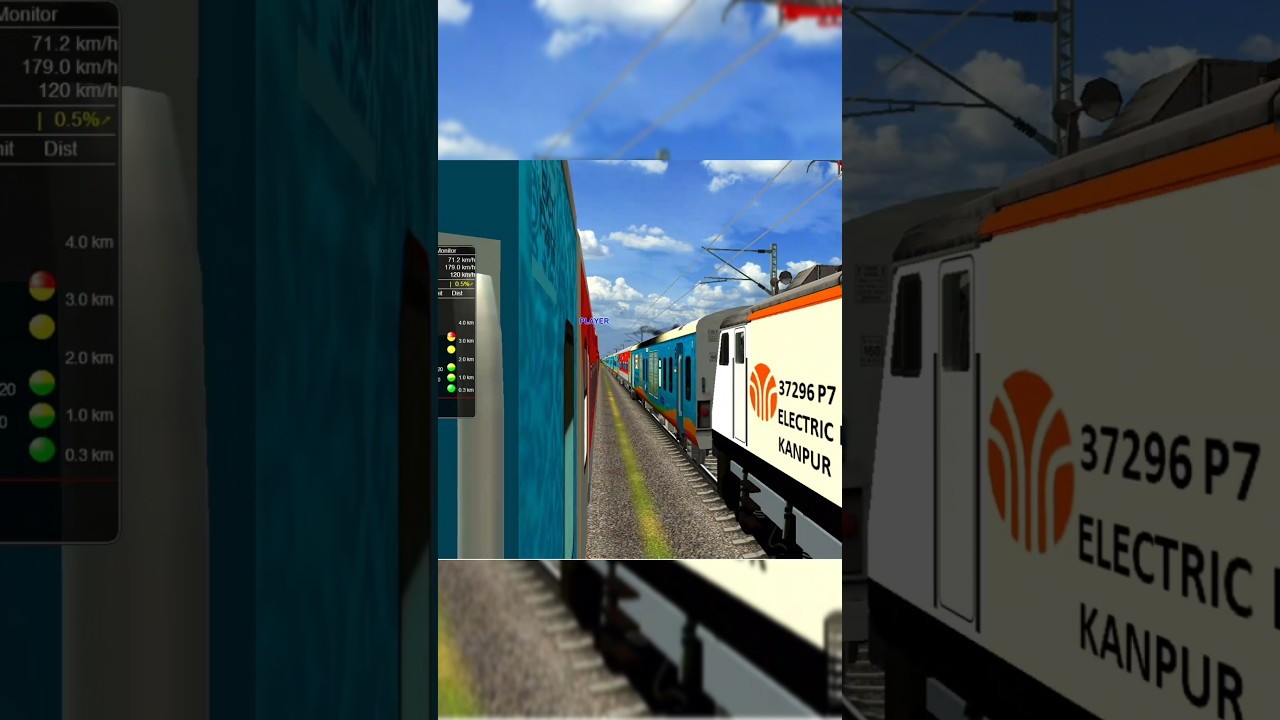 22706 Jammu Tirupati Humsafar Express Crossing In 