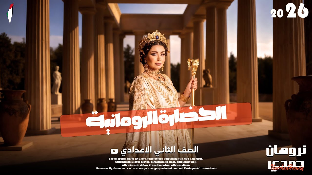الحضارة الرومانية | الصف الثاني الإعدادي 2026 | شرح شامل مع ميس نورهان حمدي