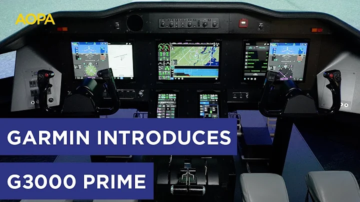Garmin's new G3000 Prime integrated flight deck