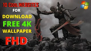 10 Best Website to Download 4K Wallpapers for PC | How to Download 4K Wallpaper | 2022