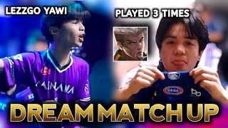 Dream Match up! When MINANA Roamer Finally met YAWI in Snapdragon but they let him played CHOU 3x