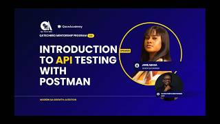 INTRODUCTION TO API TESTING WITH POSTMAN