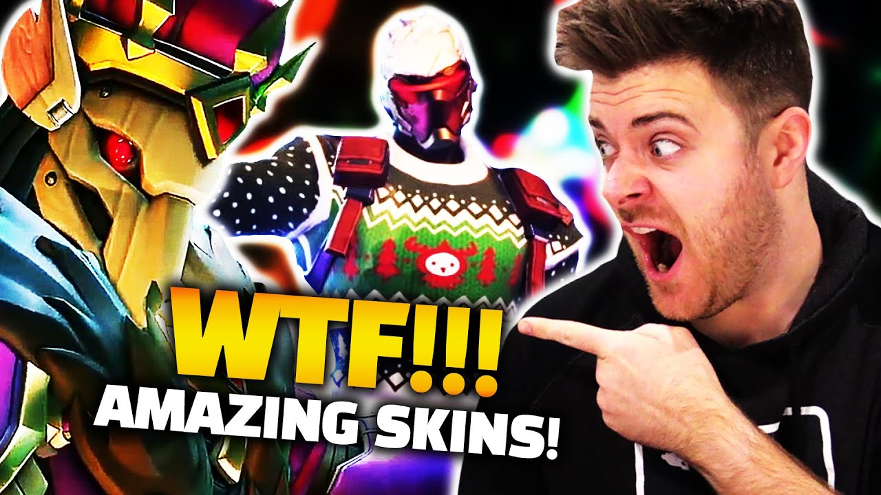 Overwatch - WTF ARE THESE SKINS!? All NEW Winter Wonderland 2019 Skins!