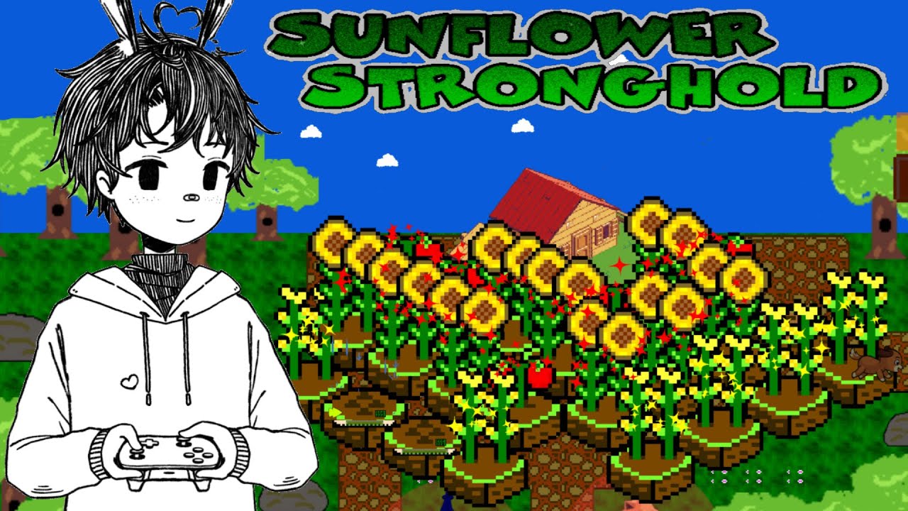 Sunflower Stronghold | My friend made this game! Link below! | Lurking is always appreciated!