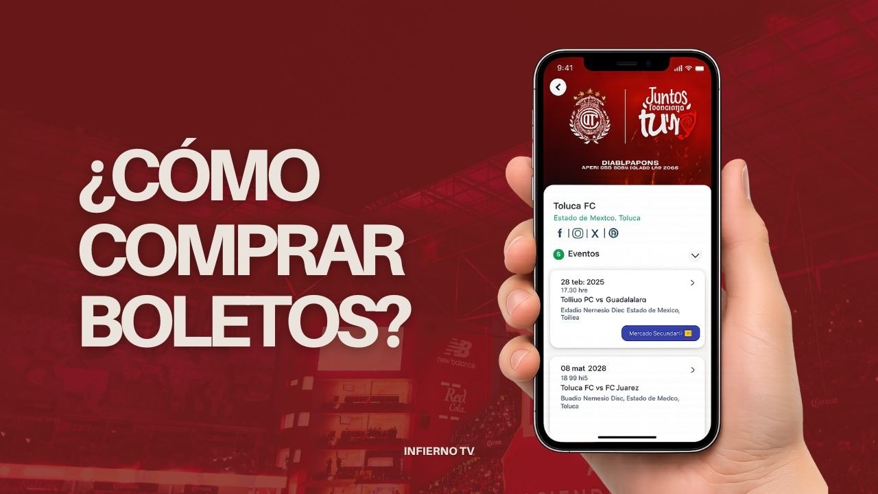 Cómo comprar boletos del Toluca FC en Boletomovil (Guia completa 2026)