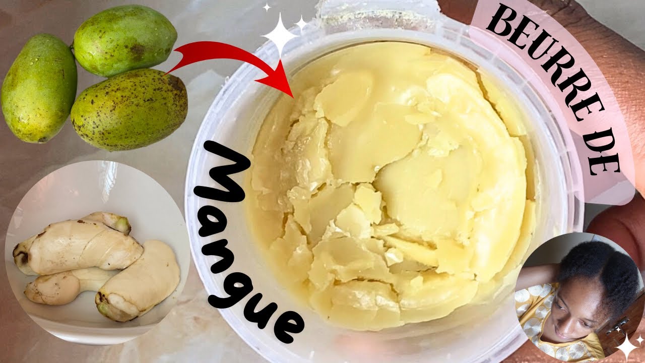 DIY | COMMENT FAIRE LE BEURRE DE MANGUE 🥭 MAISON : AVEC ( 2