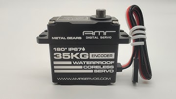 AMR Servos 35kg Standard Size Coreless Servo Torque Test Results for our client in Davao.