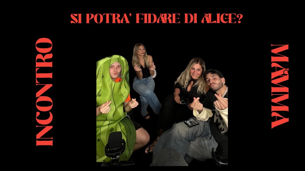 APERITIVO TRA TOMAS , LA MAMMA DI TOMAS E ALICE PT 1