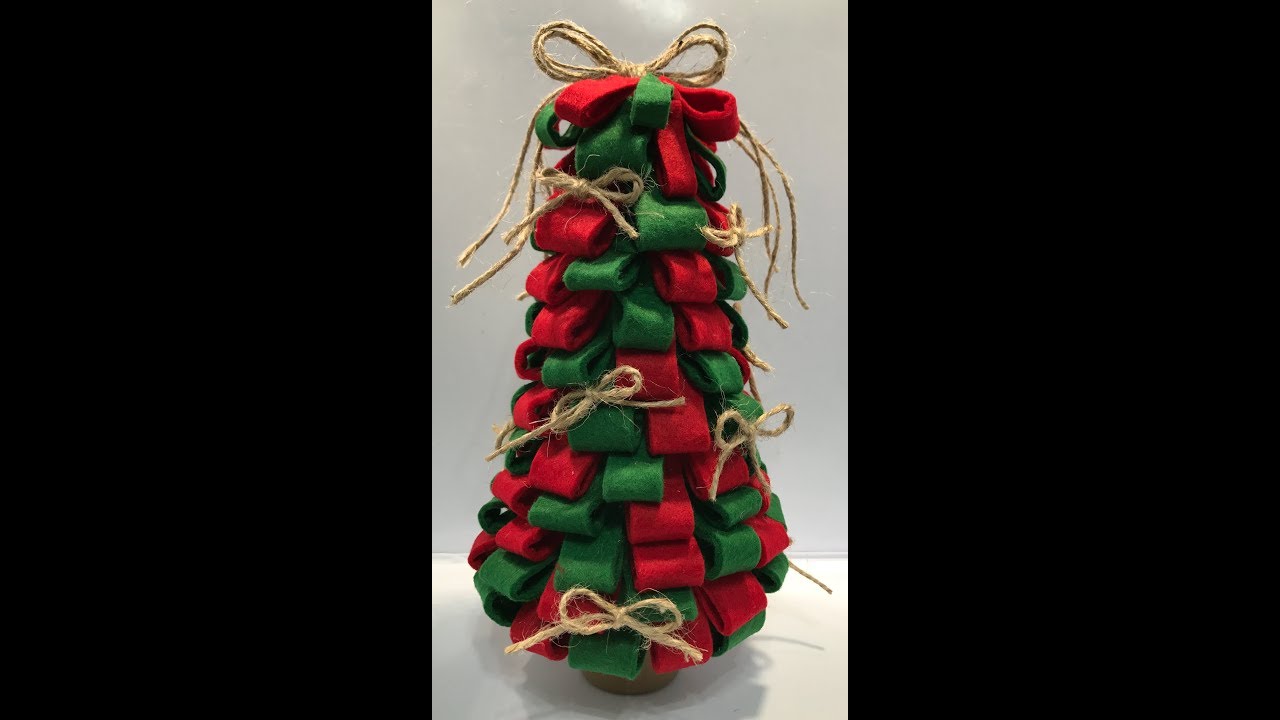 adventures of aladdin Pinterest Challenge - Felt and Burlap Tree