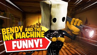 Mono *FIGHTS* the Ink Demon! | Rico's *NEW* Bendy and the Ink Machine (Funny Compilation #5) screenshot 5