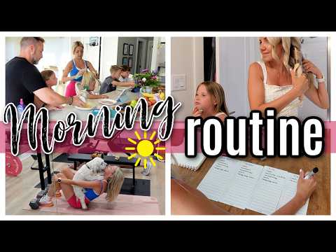Thumbnail for REALISTIC Morning Routine as a Homeschool Mom of 4 Trying to Get Healthy