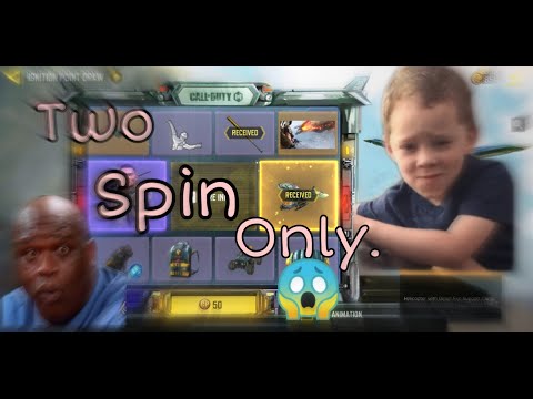 Thank you codm.. Two spin and I get a legendary helicopter.😱