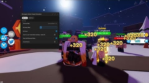 🔥Strongest Anime Squad Simulator Script 2023 GUI | OP Auto Farm, Auto Aura & More🔥