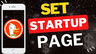 How to Set a Startup Page in DuckDuckGo Mobile screenshot 4