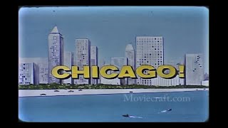 Chicago. 1964 TV travel series 'America'. Riverview Park and more!