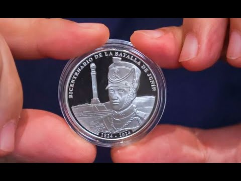 BCR lanza nueva moneda de plata conmemorativa del Bicentenario de la Batalla de Junín