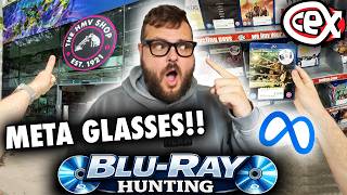 Blu-ray Hunting - HMV / CEX HUNTING USING META RAY BAN GLASSES & HOPING TO FIND 2 STEELBOOKS!!!