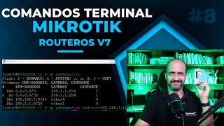 COMANDOS MIKROTIK POR TERMINAL CLI ROUTEROS V7 | LEONARDO VIEIRA